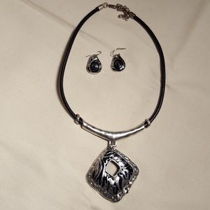 Necklace and Earrings